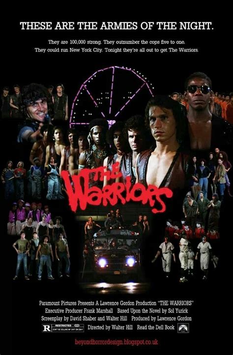 The Warriors movie poster...ONE OF MY FAVORITE TOP TEN MOVIES OF ALL TIME...LOVE THIS MOVIE ...