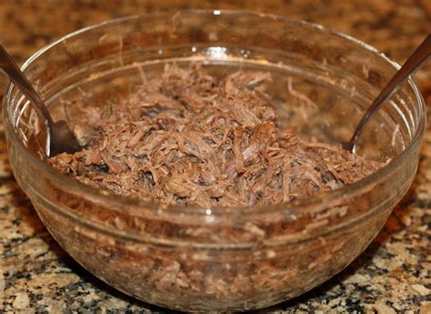 what's for dinner?: shredded beef chuck roast sandwiches... 6 hours and 20 minutes