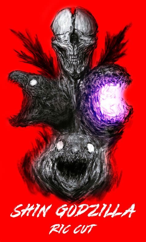 Creepy Shin Godzilla Fan Art