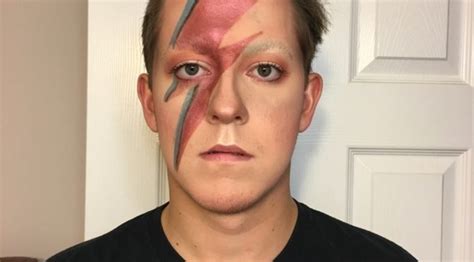 David Bowie Inspired Halloween Makeup Tutorial