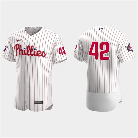 Philadelphia Phillies Jackie Robinson Day Jersey – White Red ...