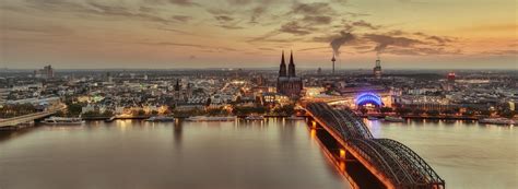 Köln Skyline Panorama - Galerie Saudade