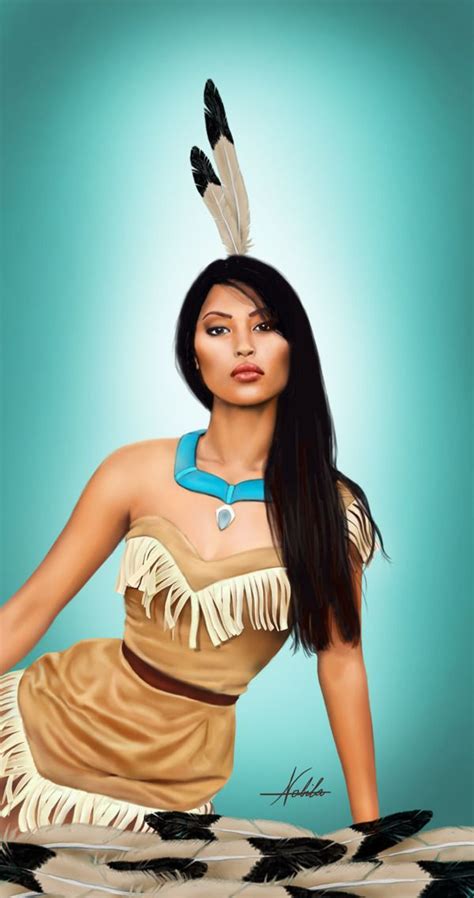 Pocahontas by Nabila Shishakli, via Behance Pocahontas Halloween Costume, Pocahontas Cosplay ...