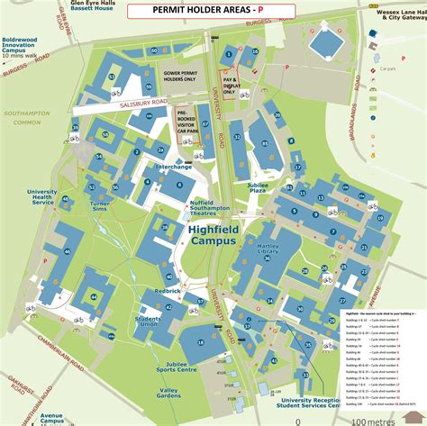 University Of Southampton Campus Map