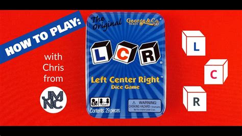 How To Play - LCR: LEFT CENTER RIGHT - YouTube