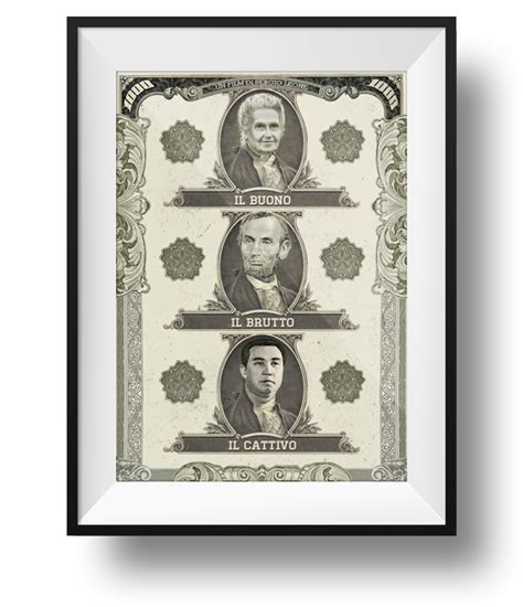 Dollars Trilogy - Sergio Leone Tribute Posters on Behance