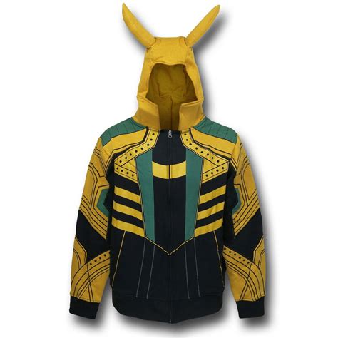 Loki Horned Costume Hoodie