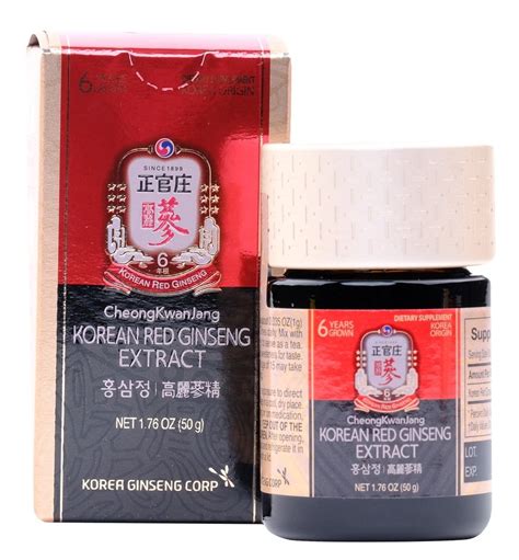 Korea Ginseng Corp - Korean Red Ginseng Extract - 1.76 oz. - Walmart.com - Walmart.com