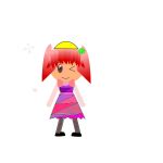 Girl with bangs | Free SVG