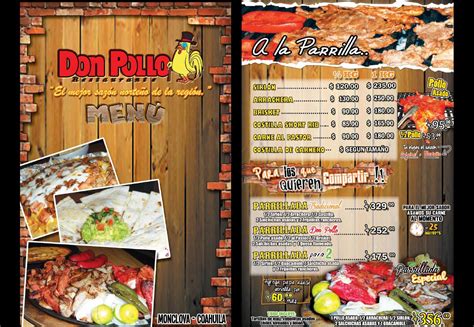 Menu don pollo2 by Don Pollo - issuu