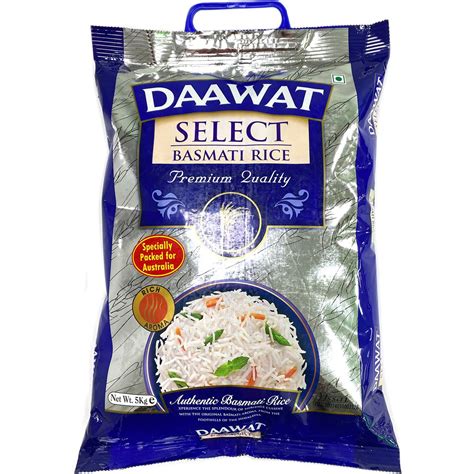 Daawat Select Basmati Rice 5kg | Woolworths