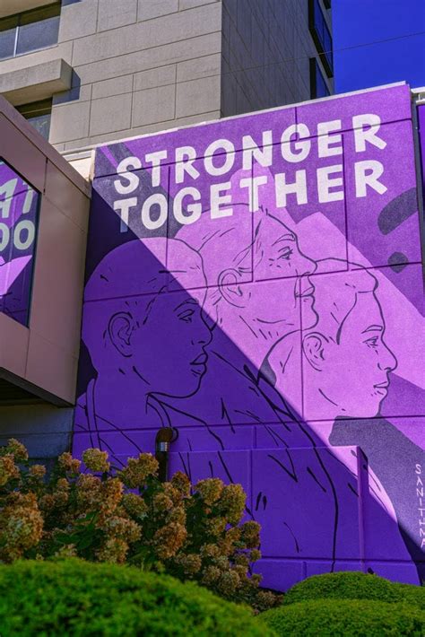 Living Walls unveils "Stronger Together" mural Tuesday to thank health-care workers - ARTS ATL