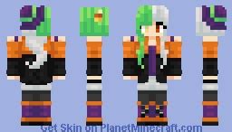 Halloween Skin girl thing Minecraft Skin