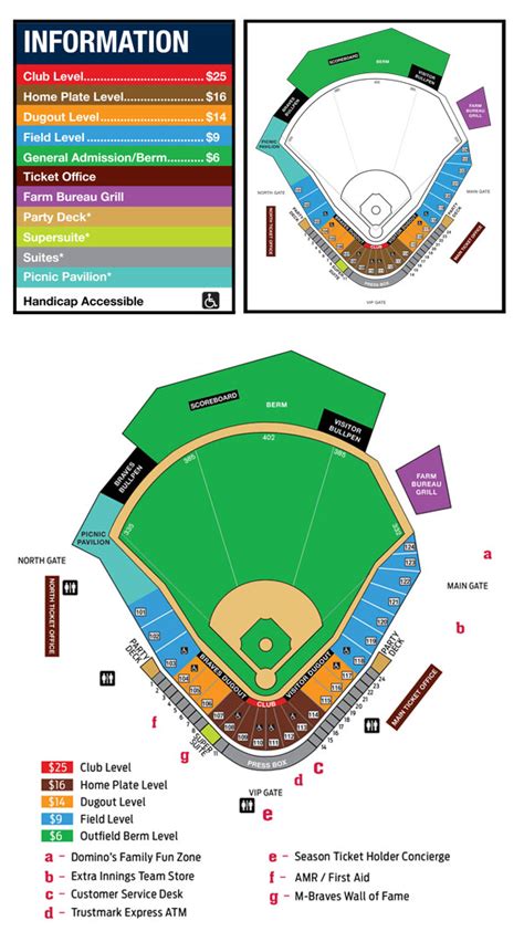 Mississippi Braves Stadium Seating Chart | Awesome Home