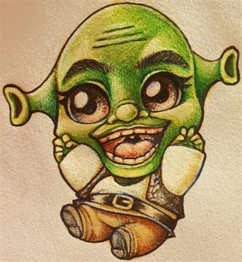 Chibi Shrek by MichiFishu on DeviantArt