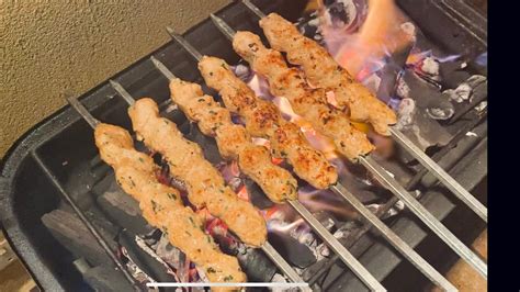 Quick & Easy Recipe | Chicken Seekh Kabab BBQ— Will Not Fall Off ...