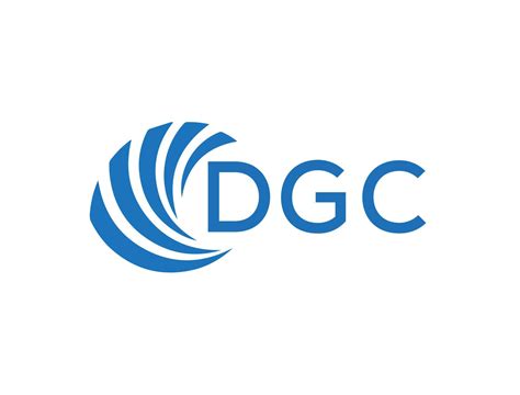 DGC letter logo design on white background. DGC creative circle letter logo concept. DGC letter ...