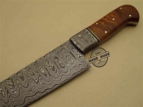 Professional Damascus Kitchen Chef’s Knife Custom Handmade Knife