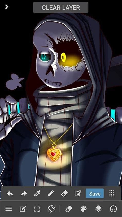 Axetale Sans [Art post] | Undertale AUs Amino