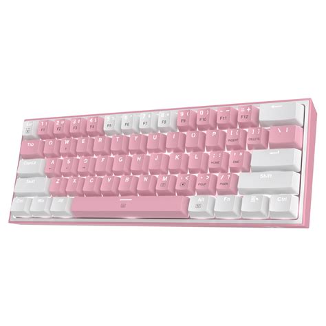 Redragon FIZZ K617 60 Pink Mechanical Gaming keyboard – Redragonshop