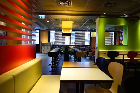 Interior of McDonald S Restaurant Editorial Stock Image - Image of franchise, donalds: 95697234