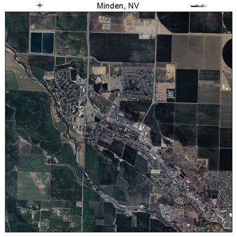 Aerial Photography Map of Minden, NV Nevada