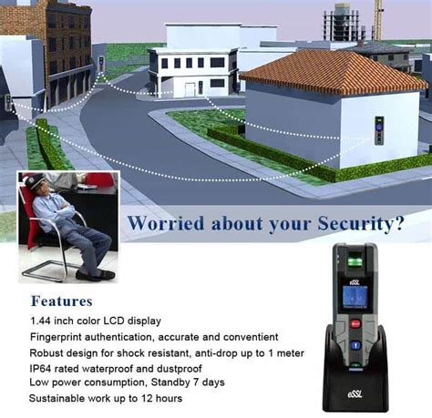 Guard Patrol System PT 100 Security Monitoring System