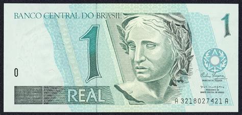 Brazil 1 Real banknote 1994|World Banknotes & Coins Pictures | Old ...