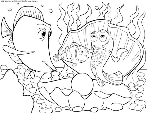 100 dessins de coloriage Nemo à imprimer sur LaGuerche.com - Page 5