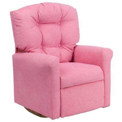 Amazon.com - Flash Furniture Kids Microfiber Rocker Recliner, Pink - Toddler Recliners | Rocker ...