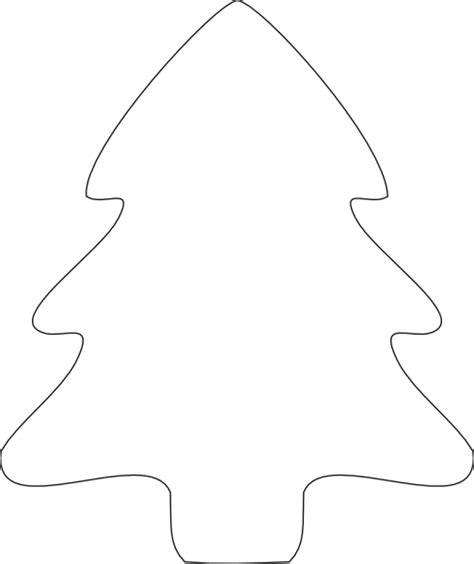 Christmas Tree Outlines - Cliparts.co