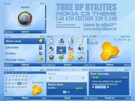 Tune Up Utilities | Nokia C3 Theme