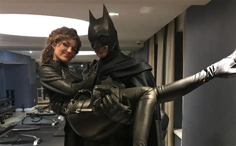 Catwoman Actress Lili Simmons Shares Slightly Better Look at GOTHAM's Batman — GeekTyrant