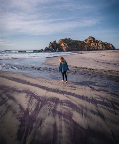 Pfeiffer Beach in Big Sur: Purple Sand & Natural Arches - The Break of Dawns