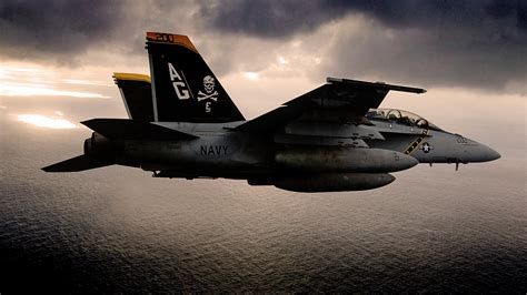 HD Wallpaper of the Boeing F/A-18E/F Super Hornet in Action