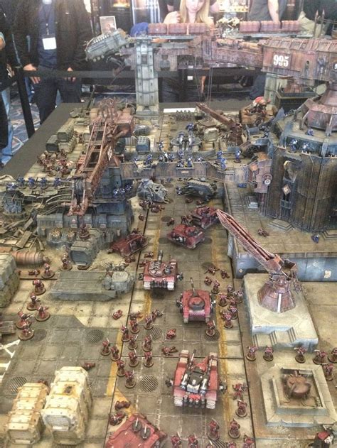 Amazing Warhammer 40k table by WarLlama. Most impressive. | Terrain | Warhammer terrain, 40k ...