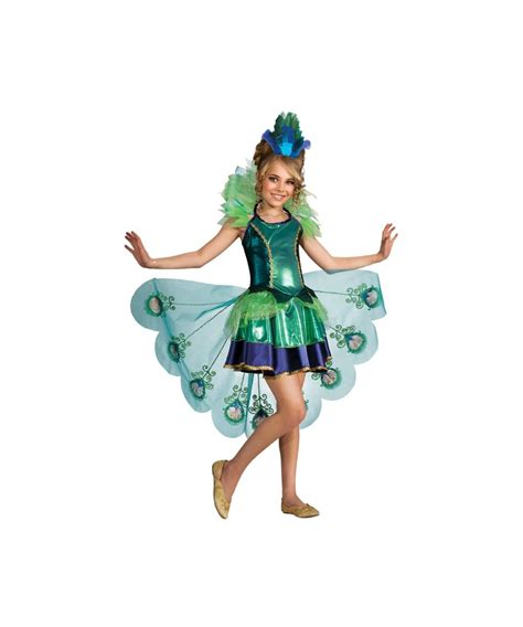 Peacock Kids Costume - Girl Peacock Costumes