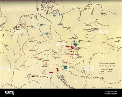 Battle of austerlitz map hi-res stock photography and images - Alamy