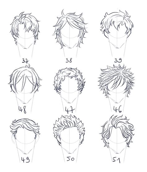 Pin by Risa Oshiro on tutotial | How to draw hair, Drawings, Boy hair drawing