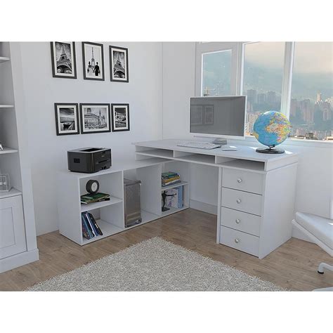 99+ L Shaped Corner Desk - Contemporary Home Office Furniture Check more at http://www ...