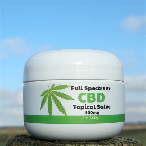 Full Spectrum CBD Topical Salve – 500mg CBD | Leafly