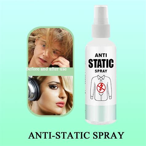 Guvpev Anti-Static Cloth Hair Spray Effectively Eliminates Static Cling ...