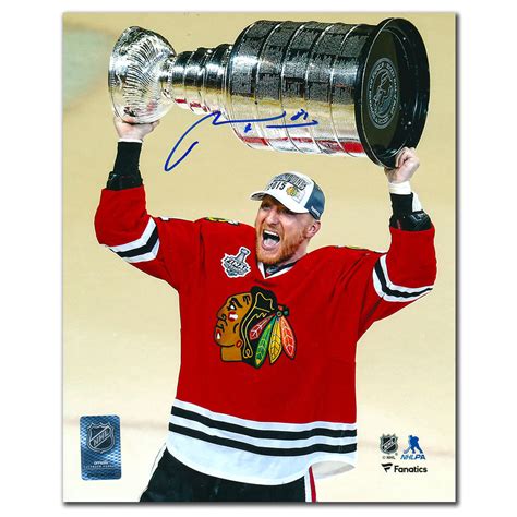 Marian Hossa Chicago Blackhawks 2015 Stanley Cup Autographed 8x10 - NHL ...