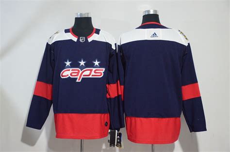 Capitals Blank Navy 2018 NHL Stadium Series Adidas Jersey