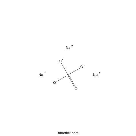 Sodium Orthovanadate | CAS:13721-39-6 | PTP inhibitor | High Purity | Manufacturer BioCrick