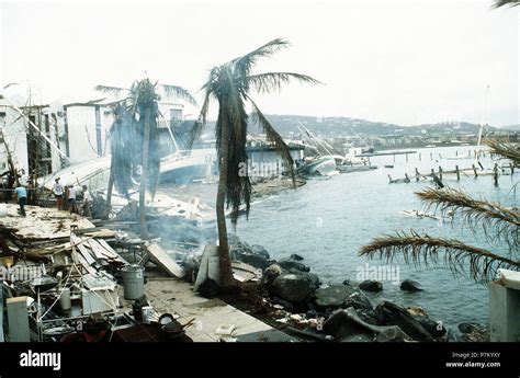 01). A view of coastal damage done by Hurricane Hugo Stock Photo - Alamy