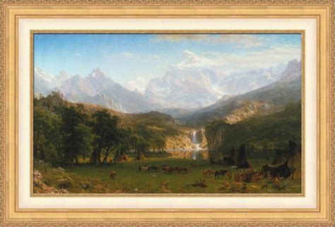 Albert Bierstadt The Rocky Mountains | Kalligone