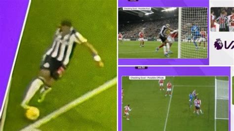 New angle of Newcastle goal emerges and Arsenal fans are furious