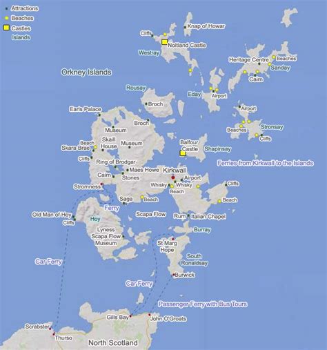 Orkney Islands Click on Map