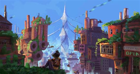 ArtStation - City concept art